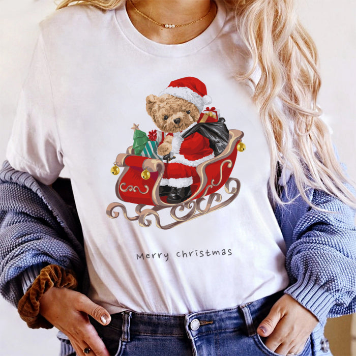 Tricou Dama Teddy Santa