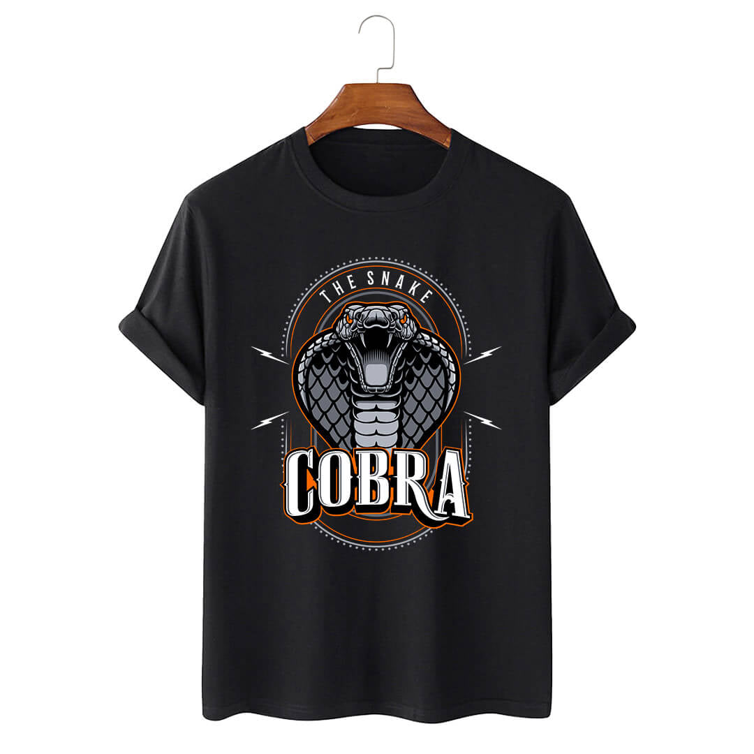 Tricou Negru Cobra