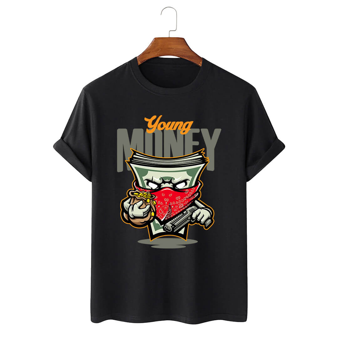 Tricou Negru Young Money